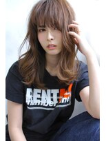 マルフェ 天王寺(marfe)&nbsp;【marfe】レイヤーカット＿ニュアンスパーマ＿セミロング