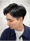 ショートセンターパート