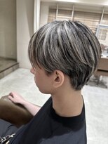 フレーム へアアンドトリートメント 天王寺北口店(FRAME)&nbsp;ホワイトブロンドフルメッシュ