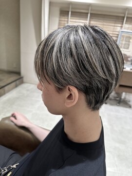 フレーム へアアンドトリートメント 天王寺北口店(FRAME) ホワイトブロンドフルメッシュ