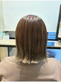 毛先ハイトーンカラー