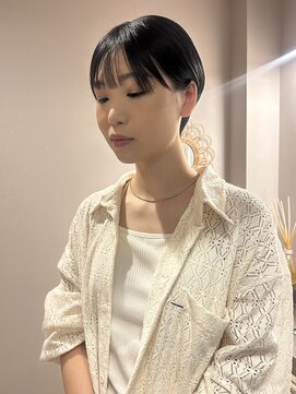 チャプター 問屋町(chapter) コンパクトなマッシュショートスタイル