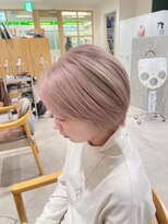 チェレ オレ 新金岡店(Chere ore)&nbsp;透明感ブリーチカラー・ショート・ハンサムショート