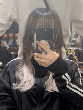 オズ 梅田店(OZ) ウルフからロングウルフ/エクステ40枚/レイヤー