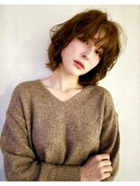 カバーヘア ブリス 戸田公園西口店(COVER HAIR bliss)&nbsp;大人可愛い◎ゆるふわボブパーマ×デジパ透明感p戸田公園