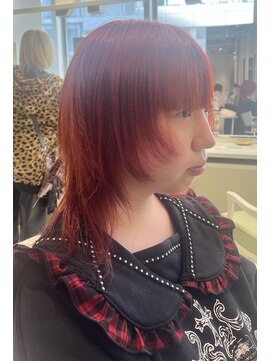 ウルフ×レッドカラー