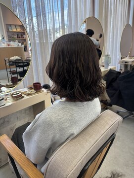ミディアムパーマ