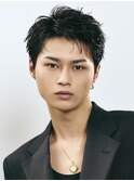 フェザーショートパーマ