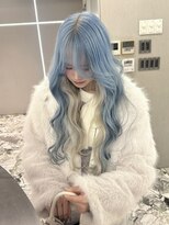 ジェム(GEM)&nbsp;【kanae】ペールブルー/インナーカラー