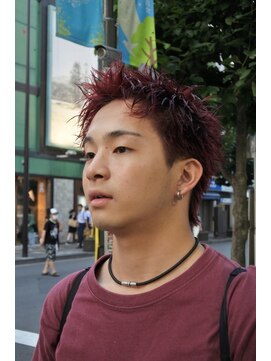 Thisday by nelke立川 メンズカット/メンズパーマ/ブリーチ【3/1 NEW OPEN(予定)】 スパイキーショートパーマツイストスパイラルパーマビジネスヘア