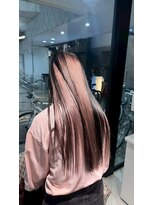 アース エレガンス 吉祥寺店(EARTH Elegance)&nbsp;ピンク×ブラックの洗練アンブレラカラー
