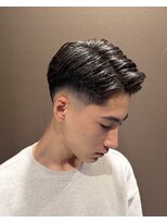 ヒロギンザ 六本木店(HIRO GINZA)&nbsp;ロースキンフェード七三バック