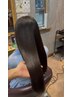 縮毛矯正＋3ステップトリートメント＋ショートスパ￥15000