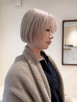 ニール 名古屋 伏見 丸の内(NEELU)&nbsp;【NEELU_misa】ホワイト ブロンド