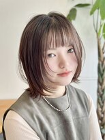 ビューエヒメ(VIEW EHIME)&nbsp;小顔黒髪レイヤーカット×アッシュカラー20代30代40代