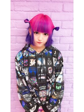 キャンディーシロップ(Candye Syrup) pink×purple