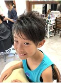 アシンメトリーショート