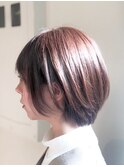 大人かわいいショートボブ