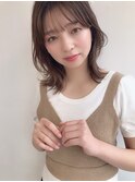 「アフロート鎌倉」ネオウルフ外ハネボブミディフォギーベージュ