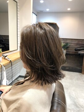 アペル(APARE) ☆グレージュ×レイヤースタイル☆