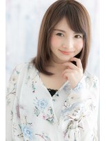 ミック 日暮里店(miq)&nbsp;レディに仕上げたダークカラー上品クラシカルワンカールミディa