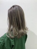 アッシュ 千歳烏山店(Ash)&nbsp;【オリーブブラウン】ナチュラルバレイヤージュ