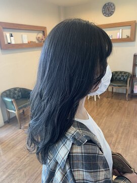 マール(marl) 【marl.】ダークブルーシルバー