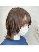 ウィクシー(wixy)&nbsp;ウルフボブ/くびれヘア/メルティカラー/ビタミンカラー