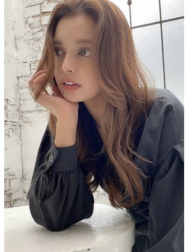 ロンドフルール 大宮東口(Lond fleur) 【石畑結華】韓国ヘア長めかきあげ前髪