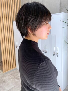 アロ 大阪梅田(alo) 前髪ありショートカット《大阪梅田駅/ショートボブ 》