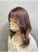 色落ちも楽しめる!グラデーション