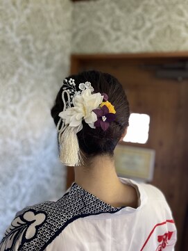 ビオラス(Vi-olus) 祭り夏ヘア 浴衣姿