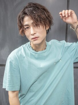 エイトメン 博多店(EIGHT MEN) メンズ/センターパート/ツイストパーマ/博多駅