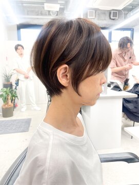 ボーテコンシェル 錦糸町(beaute concier) ミルクティーベージュダブルカラーインナーカラーケアブリーチ