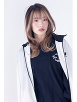 ブリング バイ スノードロップ 吉祥寺(BRING by Snowdrop)&nbsp;黒髪/グレーベージュ/レイヤーロング/前髪パーマ/吉祥寺