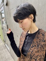 ハルキ ミナト ジャパン オオサカ(HARUKI MINATO japan OSAKA)&nbsp;40代50代小顔似合わせカットくびレイヤーエモージュ大人可愛い