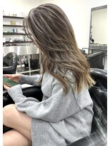 ディーン 豊橋(DEAN)&nbsp;ハイライト/バレイヤージュ/ハイトーン/ブロンド/レイヤーカット