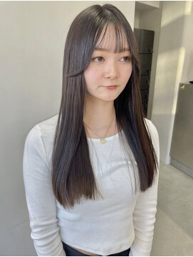 ヘアー アイス 御器所本店(HAIR ICI) 20代30代40代質感再整トリートメントショコラアッシュナチュラル
