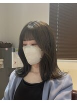 ラボヌールヘアーリアン 川越店(La Bonheur hair Lien)&nbsp;【Lien 風呂田】透明感オリーブベージュ♪