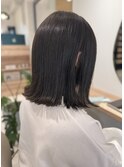 20代～30代大人ナチュラル外ハネ前髪似合わせカット［仙台］