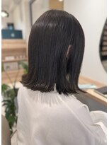 オリ 仙台(Oli)&nbsp;20代～30代大人ナチュラル外ハネ前髪似合わせカット［仙台］