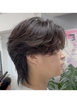 クレットメン 名古屋(CLETO men) センターパートウルフ