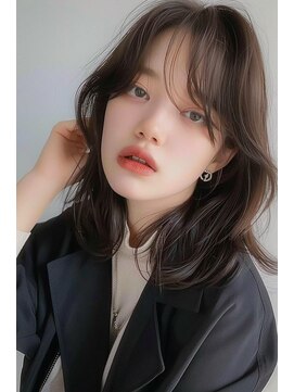 ラナ 新宿(lana) くびれヘア/ミディアム/似合わせカット/【lana hair新宿】