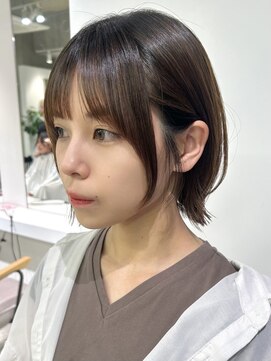 ナナローネス(nana loness) レイヤーボブ　顔まわりレイヤー　くびれボブ