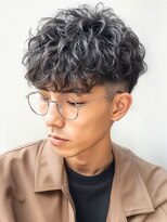 オールデイハローズ 京都駅前店(ALL DAY HELLO`S)&nbsp;20代30代40代　モテ黒髪マッシュパーマ＃55