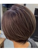 白髪染め剥がしダブルカラー