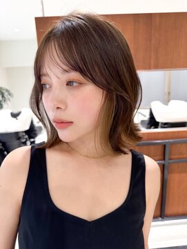 セイントローレン バイ ジルブラン(St.Lauren by JIL BLAN) ハイライトバレイヤージュダブルカラーショートカット