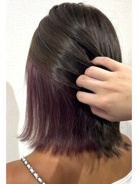 グルグル 新小岩店(GULGUL) ピンクラベンダーインナーカラー