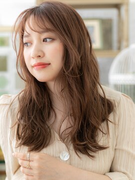 カバーヘア ブリス 志木南口駅前店(COVER HAIR bliss) 大人ハイライトで小顔♪外国人風ウェーブ巻きh4志木20代30代40代