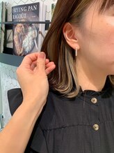 《*ショートボブ*》×《*インナカラー*》は相性◎赤みの出にくいグレージュに合わせたショートボブが人気＊